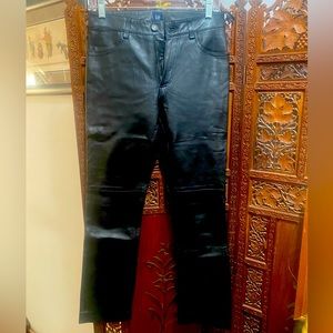 Women’s leather pants